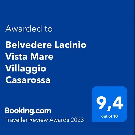 Holiday home Belvedere Lacinio -casa Vacanze- Crotone